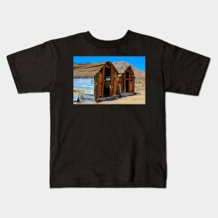 Old Mining Shacks Kids T-Shirt